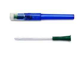 Cure Catheter Twist Fg14 Female 12.5cm Green