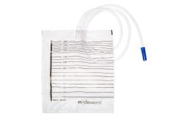 Mdevices Urine Bag   No Outlet 2000ml 120cm Tube
