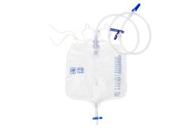 Mdevices Hospital Urine Bag Nrv Sample Port Hanger 2500ml 120cm Tube
