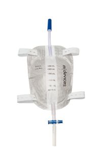 Mdevices Leg Bag With Elastic Straps 350ml Unisex 10cm Tube