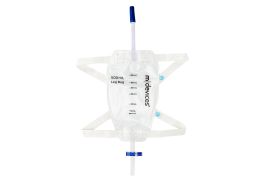 Mdevices Leg Bag With Elastic Straps 500ml Unisex 10cm Tube