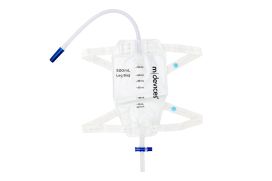 Mdevices Leg Bag With Elastic Straps 500ml Unisex 30cm Tube