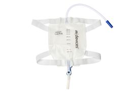 Mdevices Leg Bag With Silicone Lined Straps & Fabric Fastener 750ml Unisex 30cm Tube