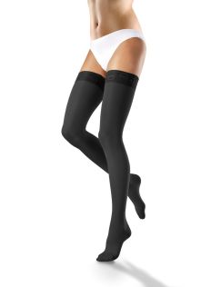 Venosan Stockings 7000 Agh Ccl 3 Long Closed Toe Plain Top Medium Black