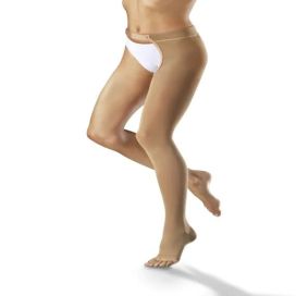 Venosan Stockings 6003 Ci Iii At Long Open Toe Large Beige