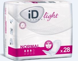 iD Expert Light Shaped Pad Normal Women 295ml