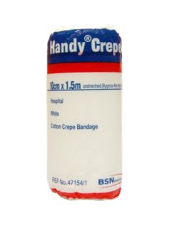 Bandage Handycrepe 10cmx1.5mtr White
