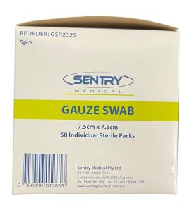 Gauze Swabs 7.5 Cm X 7.5 Cm 8 Ply