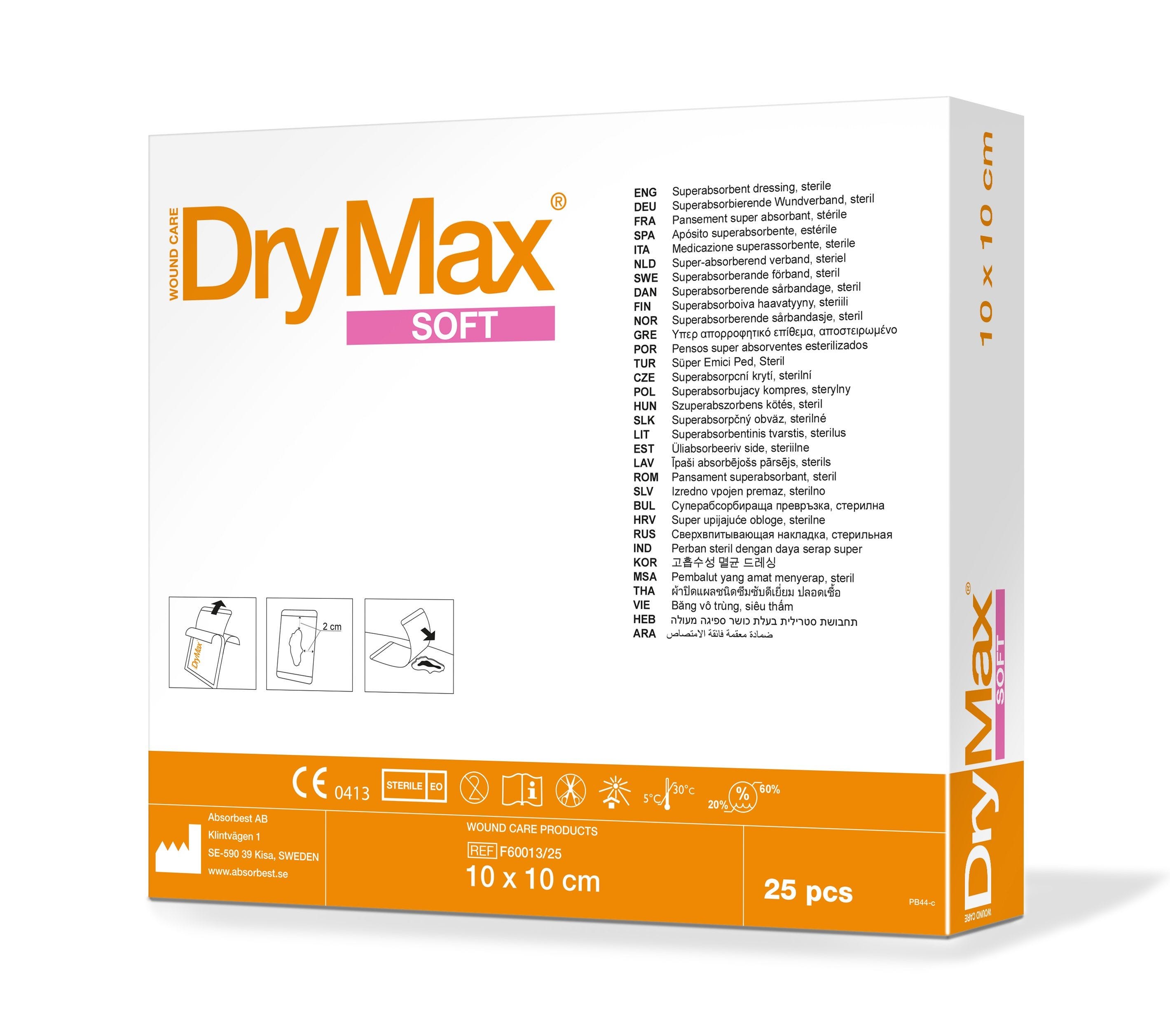 Drymax Dressing Soft 10x10cm
